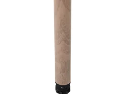 Stół ogrodowy FLAVIA 185 cm 96 cm Metal Brązowy