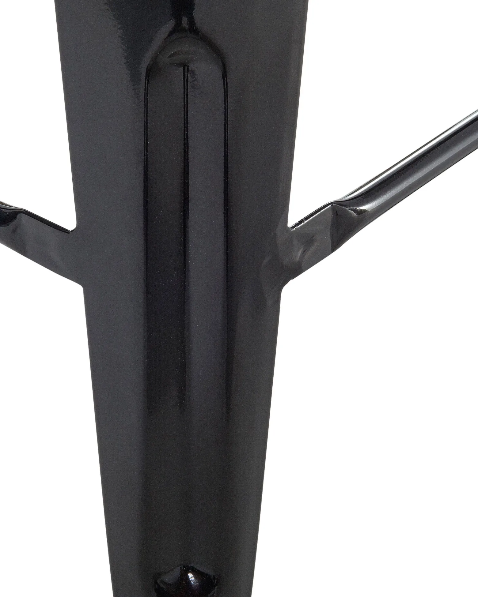 2 stołki barowe 60 cm czarny