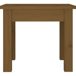 Stolik Kawowy Ława Stół Brązowy Drewniany 35x35x30 Do Salonu Do Pokoju