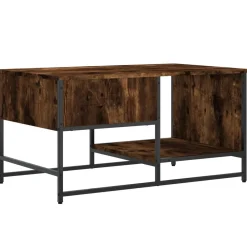 Stolik Kawowy Ława Stół Brązowy 85.5x51x45 Do Salonu Do Pokoju