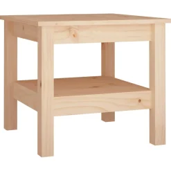 Stolik Kawowy Ława Stół Drewniany 45x45x40 Półka Do Salonu Do Pokoju