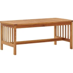 Stolik kawowy Brąz Drewno akacjowe Coffee table vidaXL