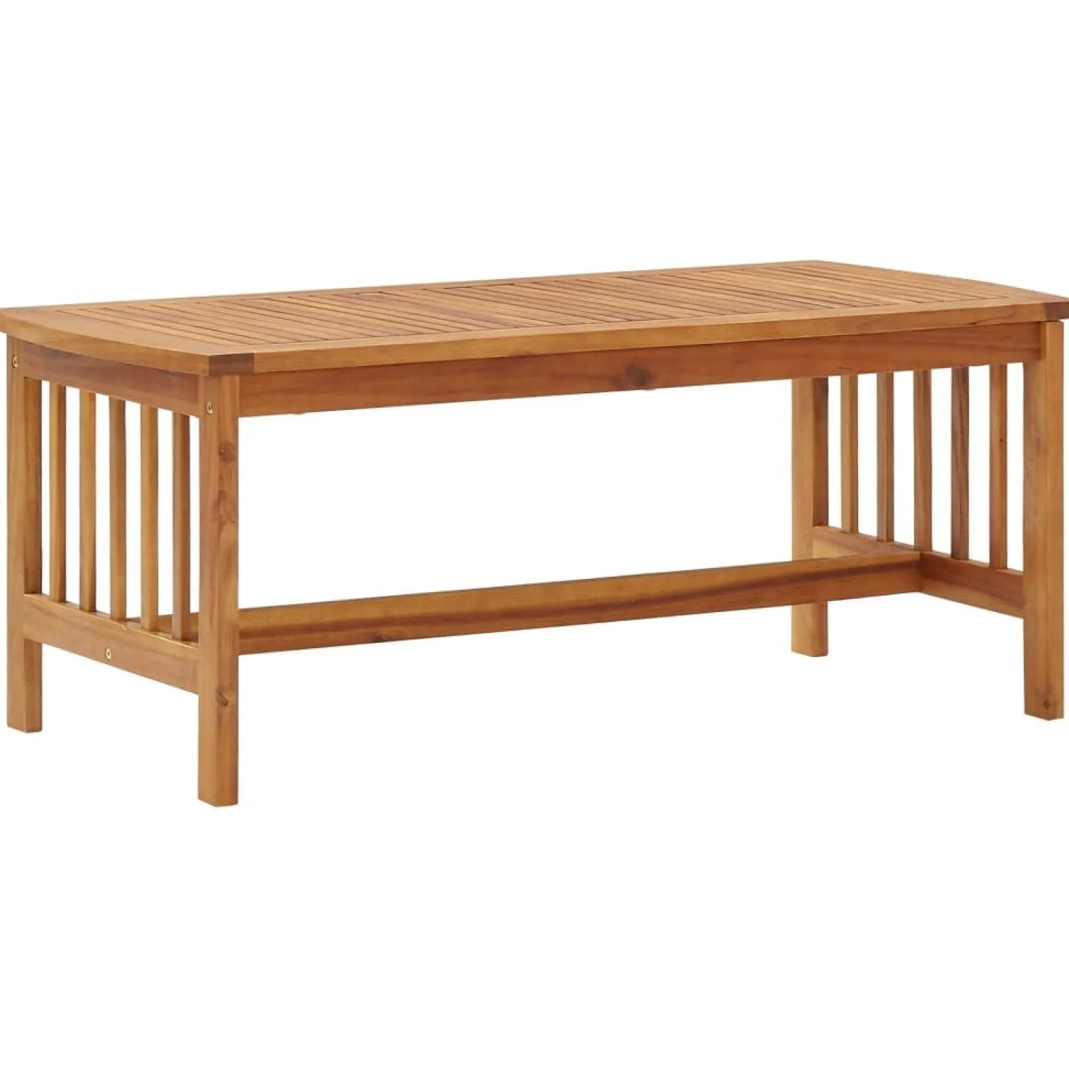Stolik kawowy Brąz Drewno akacjowe Coffee table vidaXL