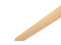 Stolik kawowy do salonu 80 cm szkło jasne drewno