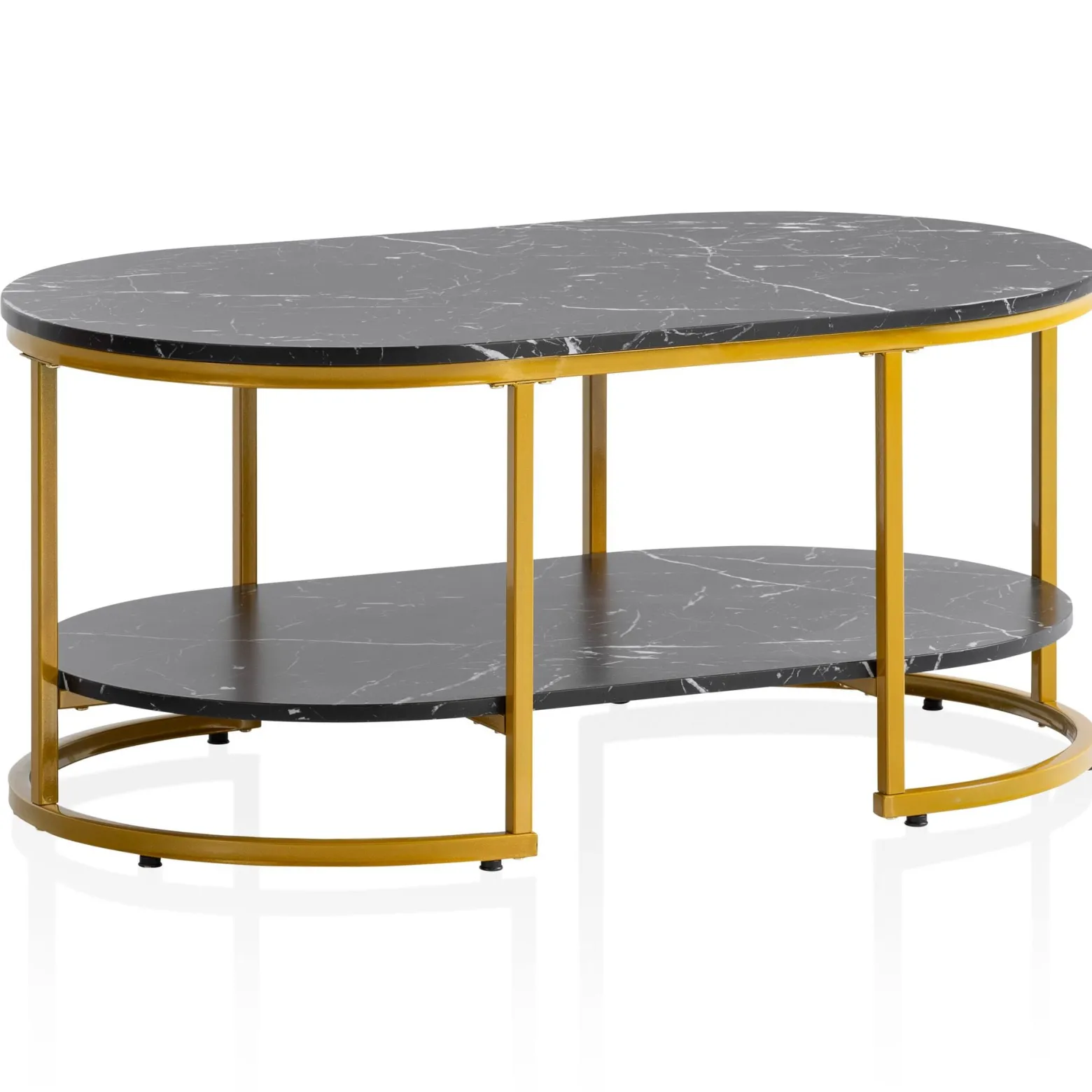 Stolik kawowy FineBuy stolik 100x60x45 cm