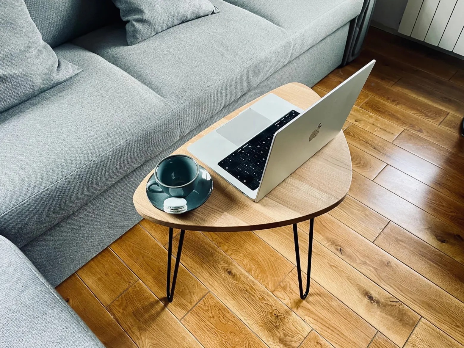 Stolik kawowy Tavolo dębowy LOFT TRIOVAL