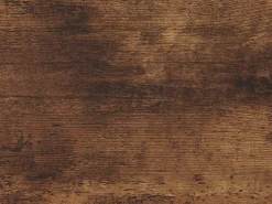 Stolik pomocniczy okrągły 50 cm MDF ciemne drewno