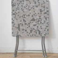 Stolik turystyczny Flower Silver 60 x 60 cm PATIO