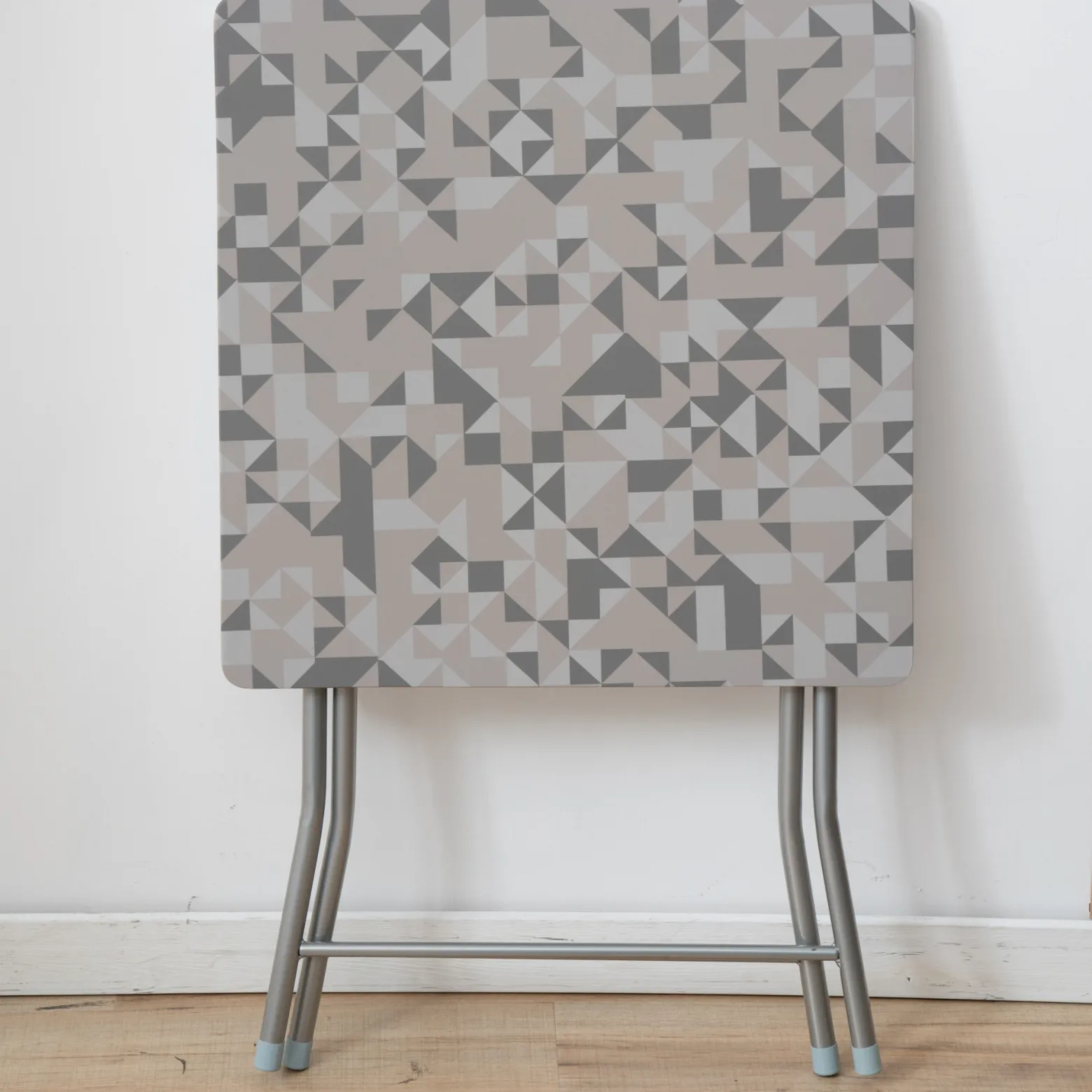 Stolik turystyczny Flower Silver 60 x 60 cm PATIO