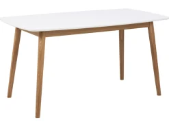 Stół prostokątny Nagano 150x80 dąb biały