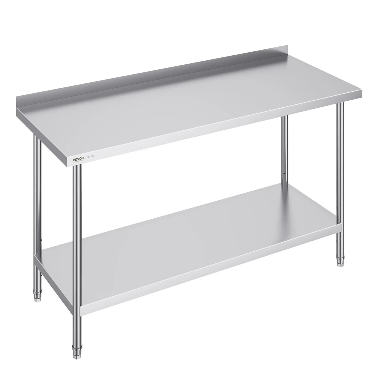 Stół Roboczy Gastronomiczny ze Stali Nierdzewnej – 61x91x152 cm
