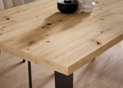 Stół rozkładany Gusto 153/200x80 Dąb Artisan - nowoczesny stół do jadalni