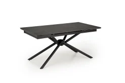 Stół rozkładany VITORINO 160(220)x90 czarny marmur