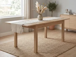 Stół rozkładany 140/205x90 z drewna MADURA, kolor dębowy