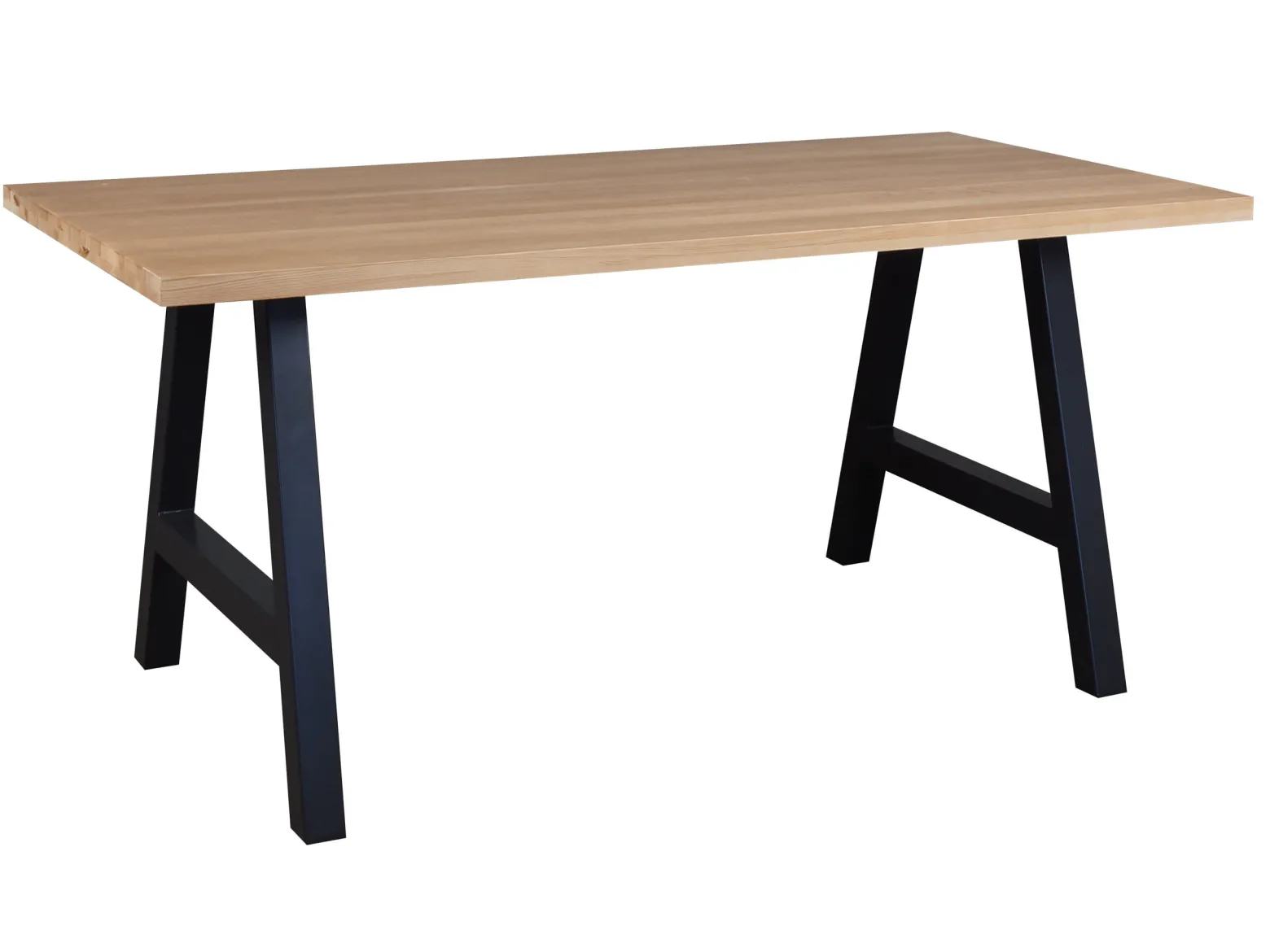 Stół 140x90 drewno z metalem Kawola, kolor dębowy