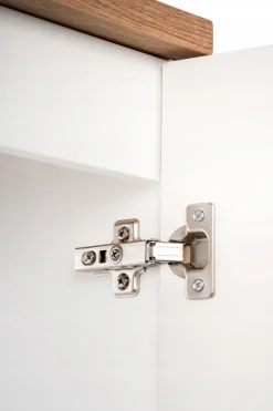 Słupek Łazienkowy 140 cm BIAŁY Ryfle Wiszący NOVA WHITE
