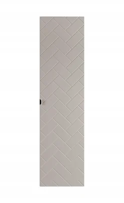 Słupek Łazienkowy 136 cm MADIS KASZMIR Półki Uchwyt Black