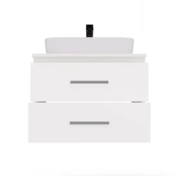 Słupek łazienkowy Topeshop Nel 60 Biały