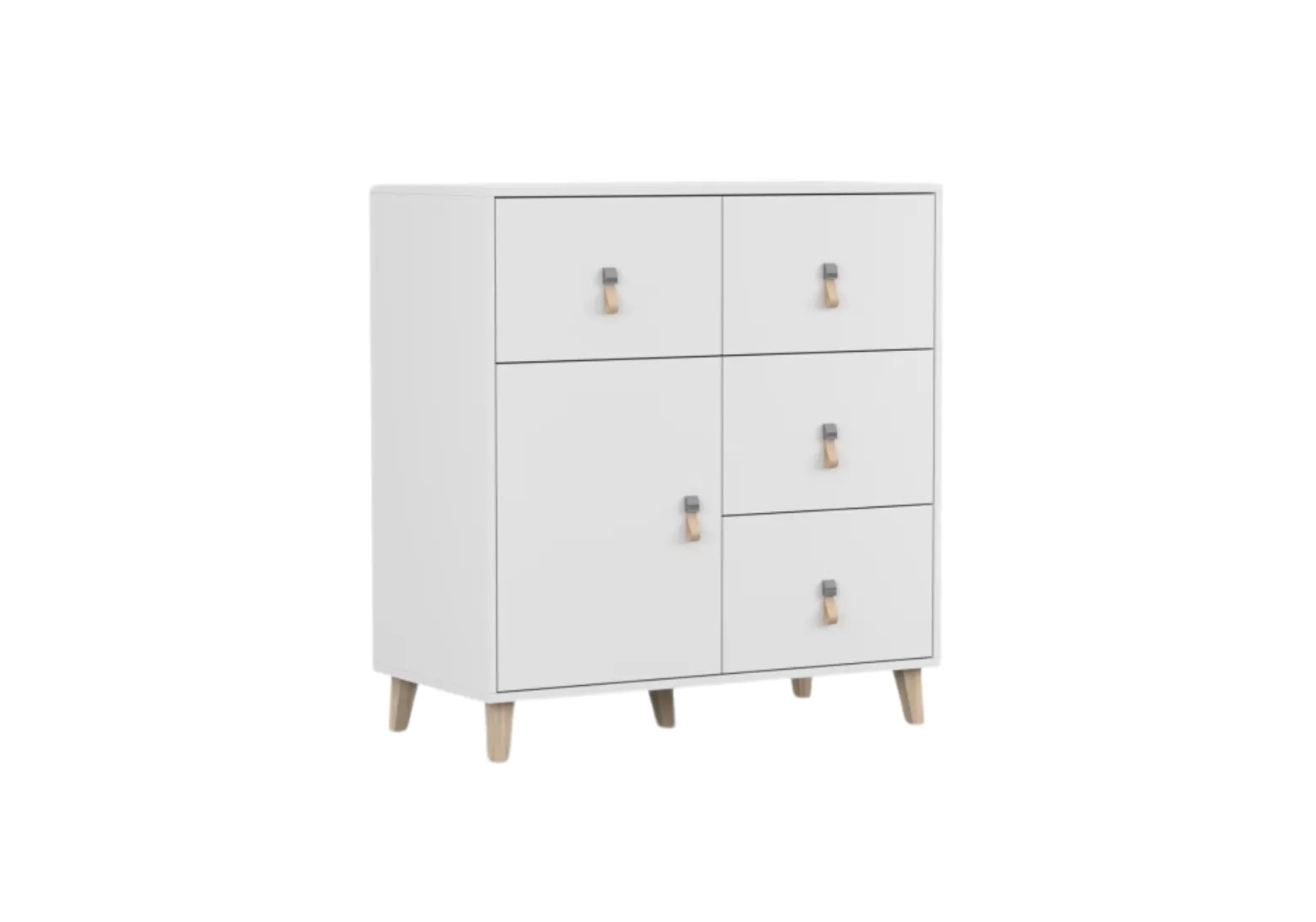 System młodzieżowy dziecięcy Figo 03 komoda 4S1D 90cm