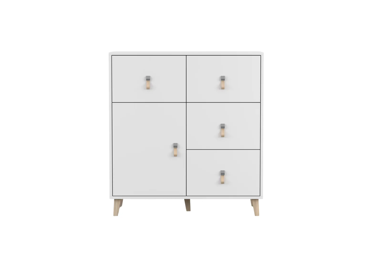 System młodzieżowy dziecięcy Figo 03 komoda 4S1D 90cm