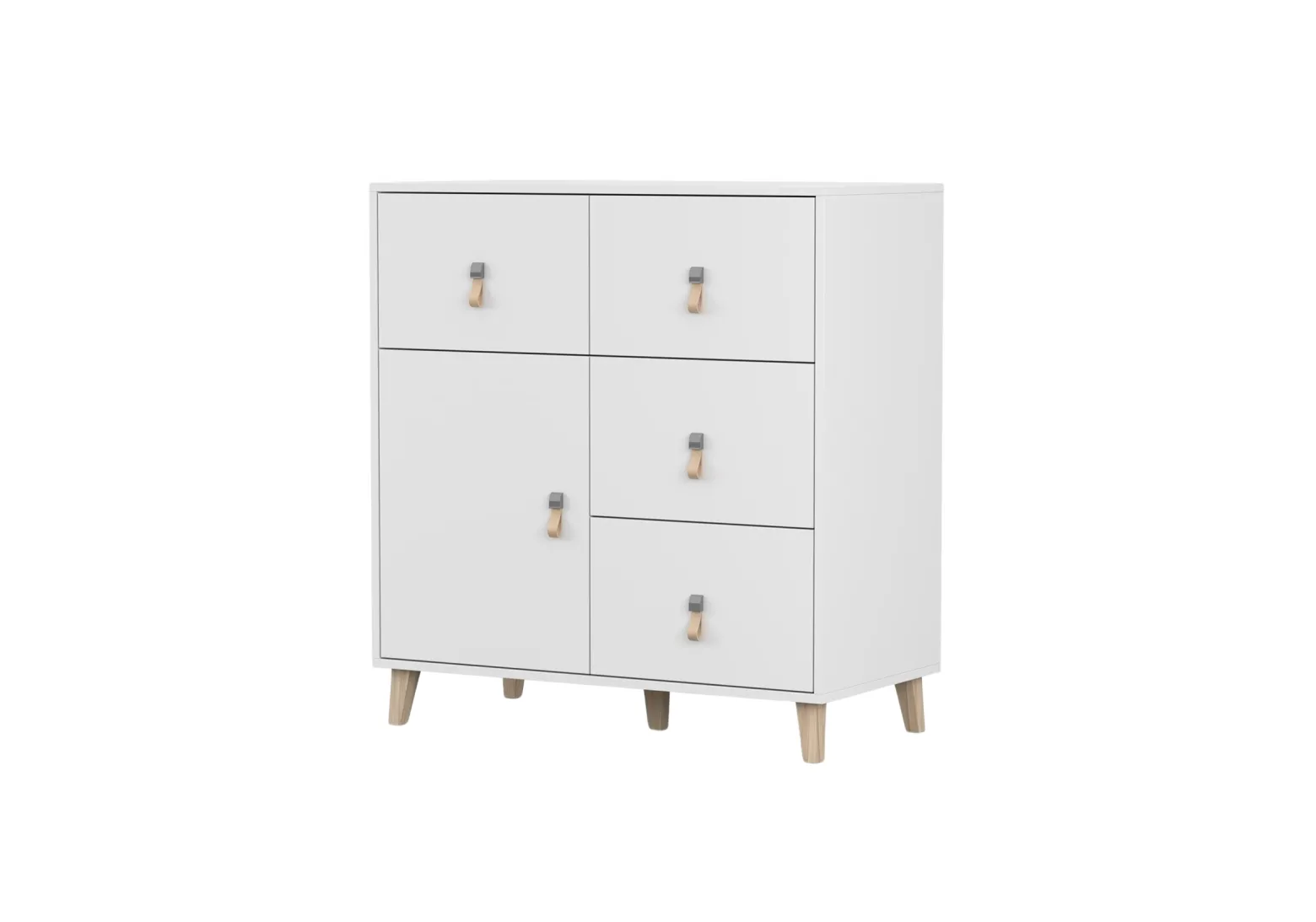 System młodzieżowy dziecięcy Figo 03 komoda 4S1D 90cm
