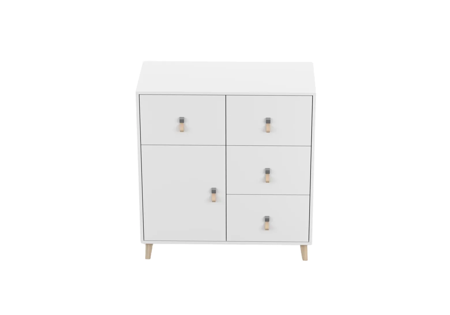 System młodzieżowy dziecięcy Figo 03 komoda 4S1D 90cm
