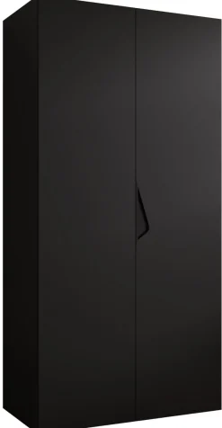 Szafa uchylna SANDI 1 100 wys 202 cm Czarny + u Czarny