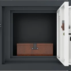Szafa Biurowa z Sejfem Metalowa Jan Nowak 185x90x40 cm