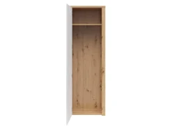 Szafa Brandon 70 cm jednodrzwiowa dąb artisan/biały
