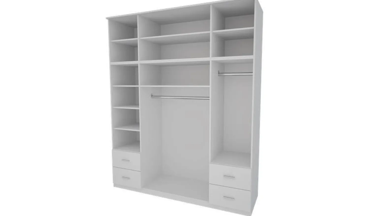 Szafa do sypialni 200/242 Biel