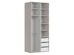 Szafa dwudrzwiowa Flex 100 cm kaszmir