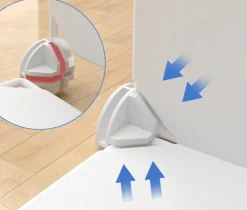 Szafa modułowa biała praktyczna organizer na ubrania XL