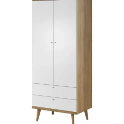 Szafa PRIME 09 dąb riviera / biały