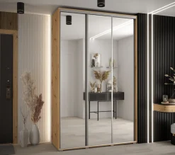 Szafa przesuwna 45 Cannes 2 160 artisan+artisan+srebrny
