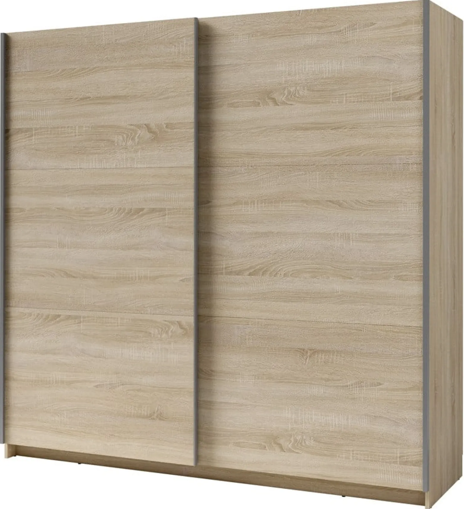 Szafa przesuwna 200 cm do sypialni ARLEN II dąb sonoma