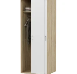 Szafa przesuwna garderoba 70 cm drzwi FRAMIRE U-70P sonoma mix
