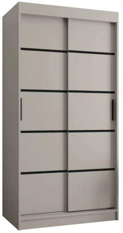 Szafa przesuwna Garderoba RUBINO V1 100 kaszmir