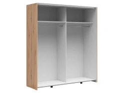 Szafa przesuwna Hinton 170 cm dąb artisan/kaszmir