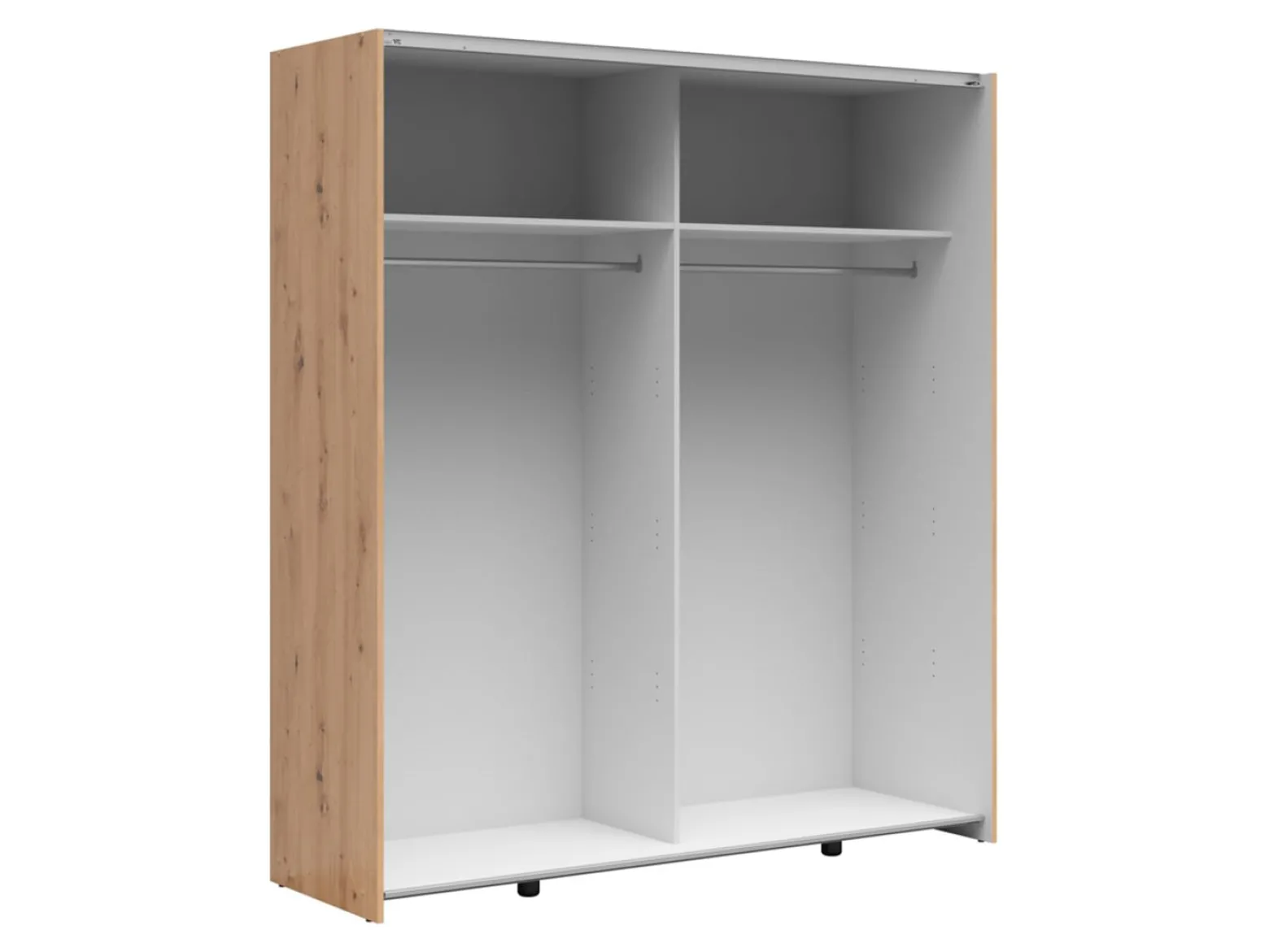 Szafa przesuwna Hinton 170 cm dąb artisan/kaszmir