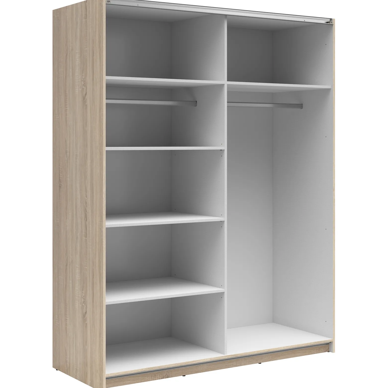 Szafa przesuwna Tetrix 153 cm dąb sonoma