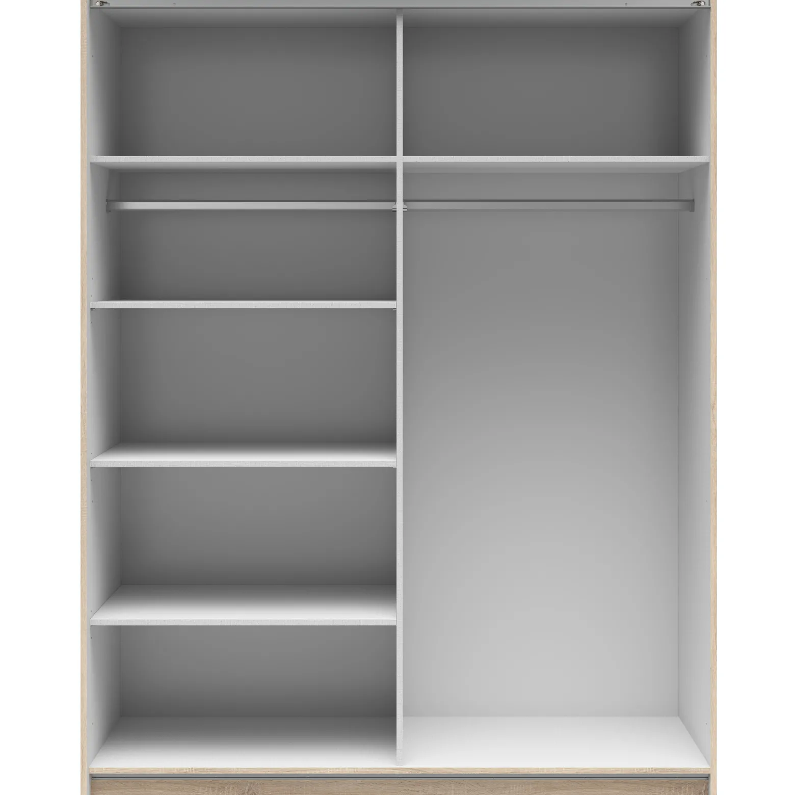 Szafa przesuwna Tetrix 153 cm dąb sonoma