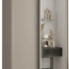 Szafa przesuwna 60 wysoka Dakota 3 100 kaszmir+kaszmir+srebr