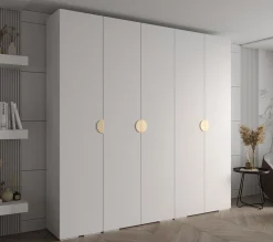 Szafa ubraniowa Garderoba INOVA 4 2,5SZ biały