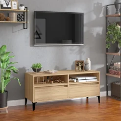 Szafka pod TV dąb sonoma 100x34.5x44.5 cm