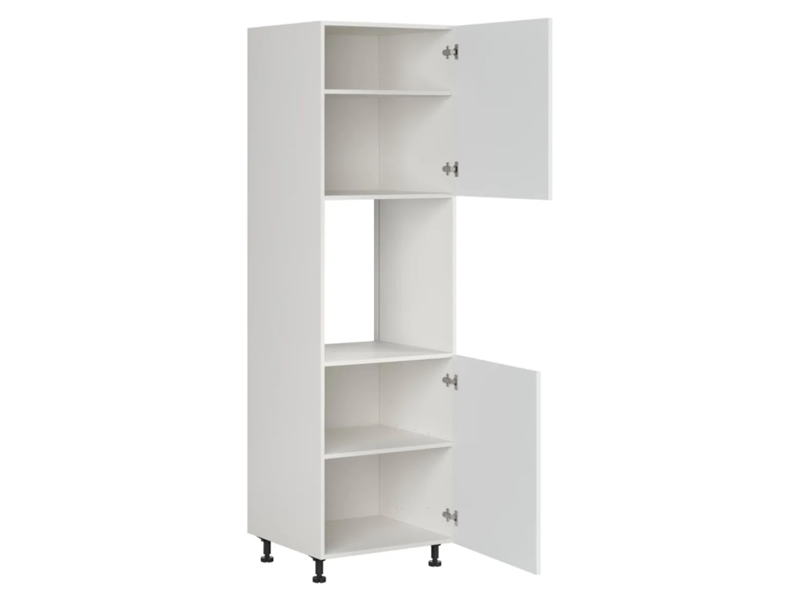 Szafka pod zabudowę piekarnika Top Line 60 cm lewa biały połysk