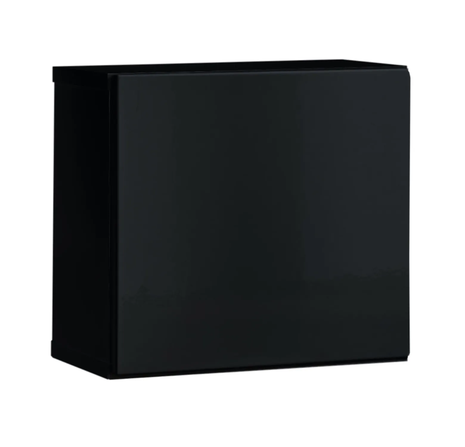Szafka wisząca czarny połysk SWITCH 30 cm