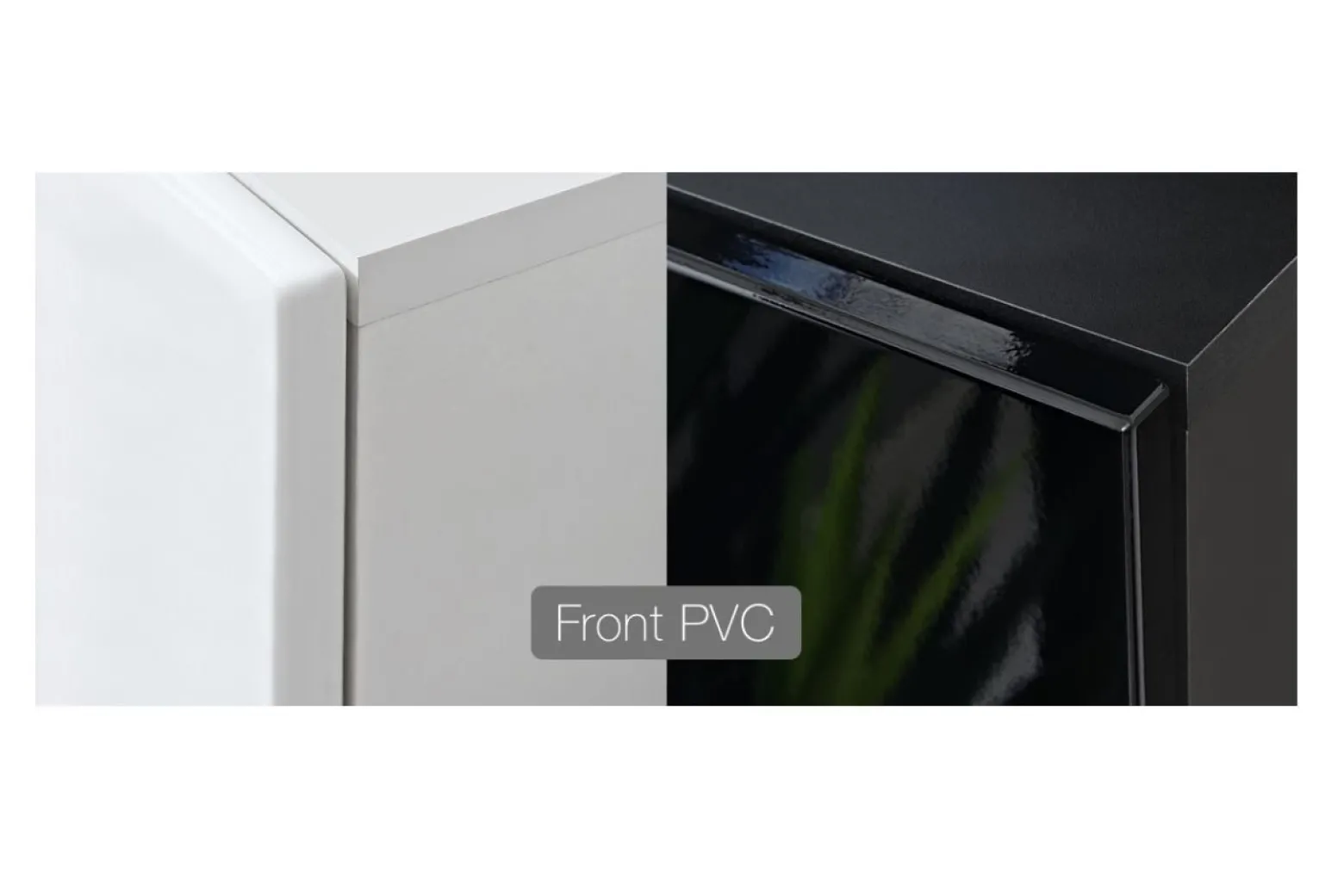 Szafka wisząca czarny połysk SWITCH 30 cm