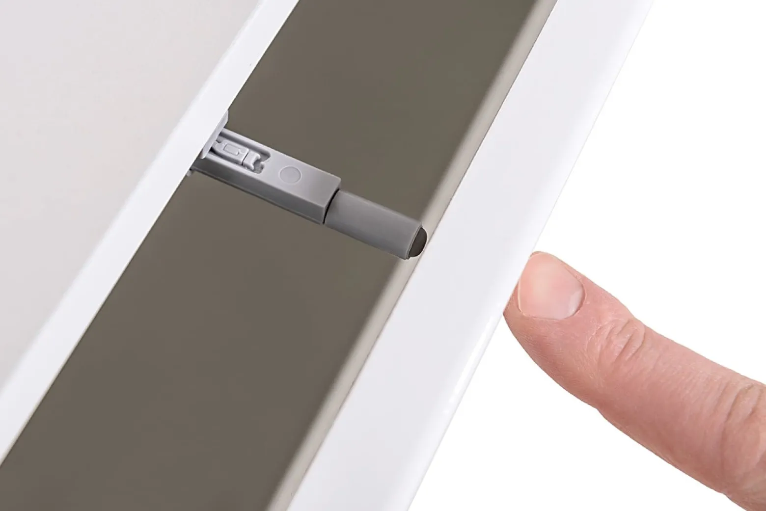 Szafka wisząca czarny połysk SWITCH 30 cm