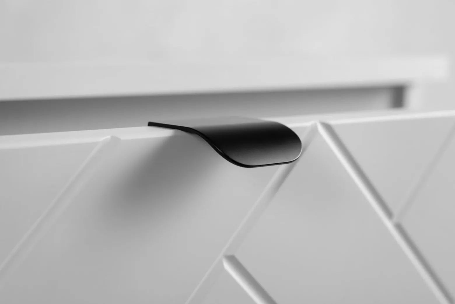 Szafka Łazienkowa 80 cm POD UMYWALKĘ MADIS BIAŁA Black