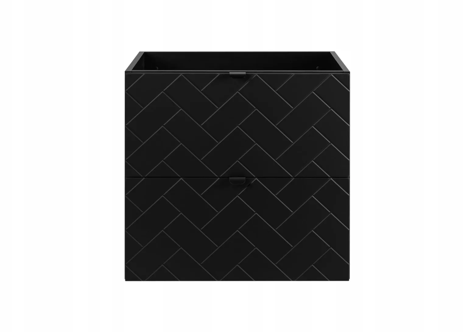 Szafka Łazienkowa 60 cm POD UMYWALKĘ MADIS CZARNA Black